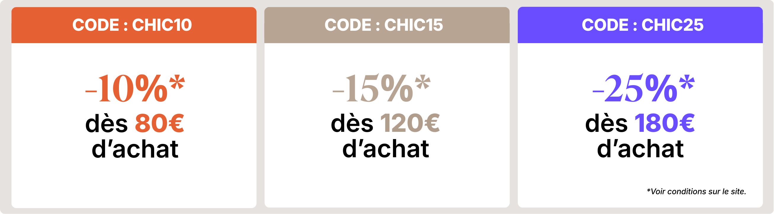 Vente Privée CODES CHIC