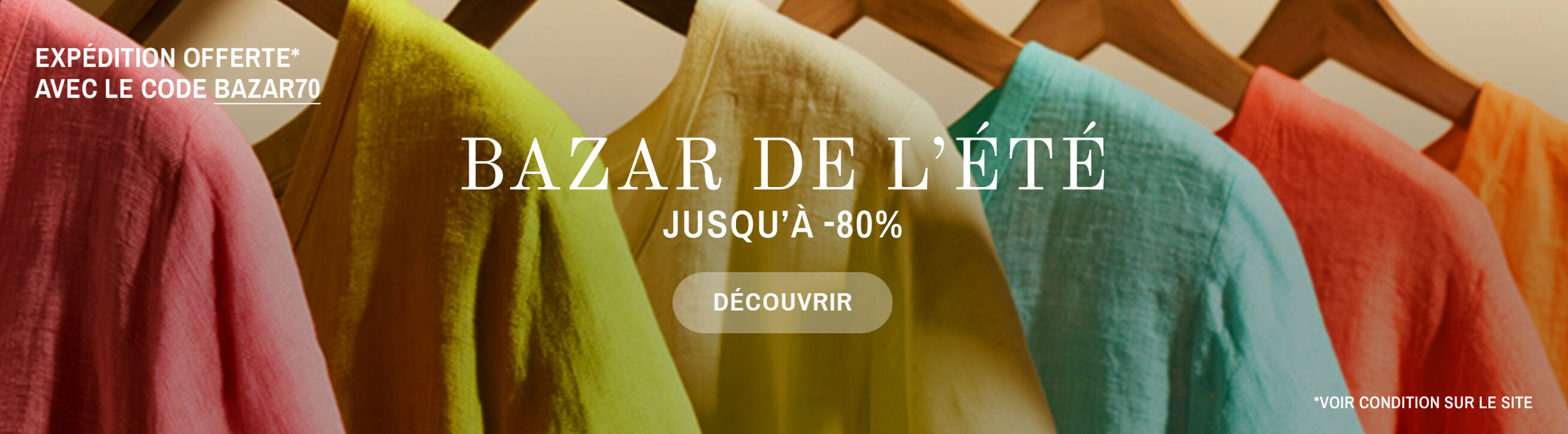 Vente Privée BAZAR DE L'ÉTÉ