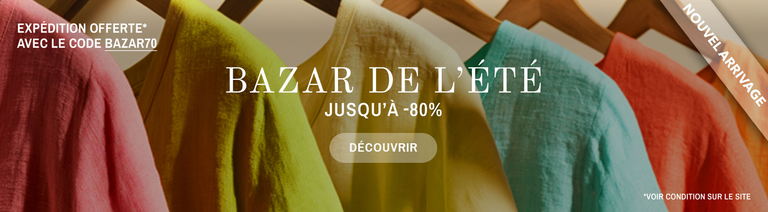 Vente Privée BAZAR DE L'ÉTÉ