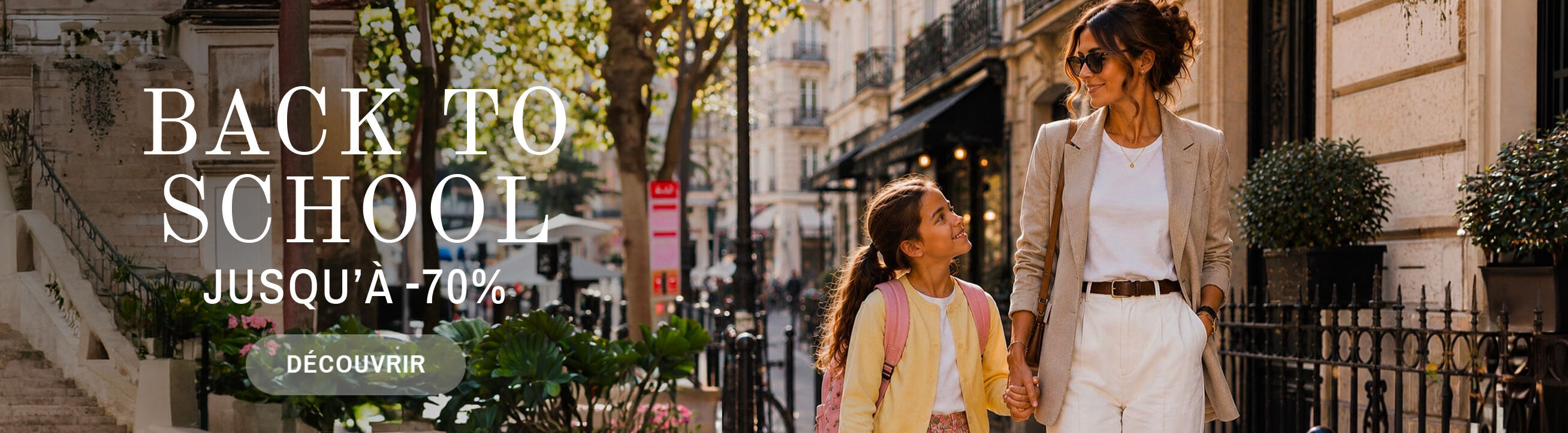 Vente Privée BACK TO SCHOOL