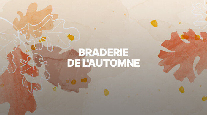 Vente Privée Braderie de l'automne