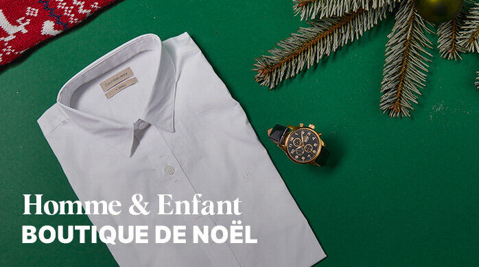 Vente Privée Boutique de Noël Homme et Enfant