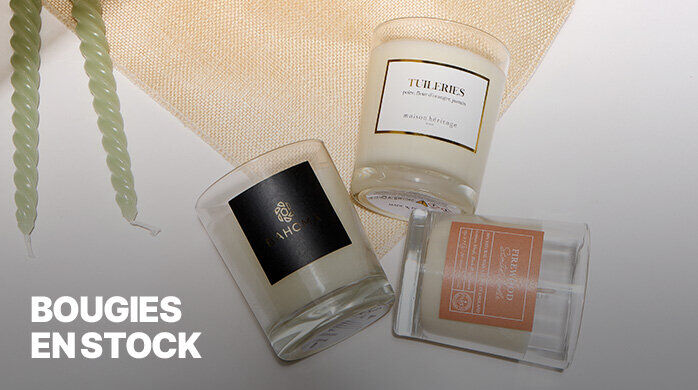 Vente Privée Bougies en Stock