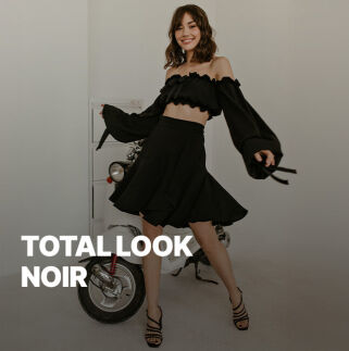 Outlet Total look noir