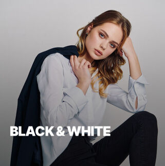 Outlet Black and white