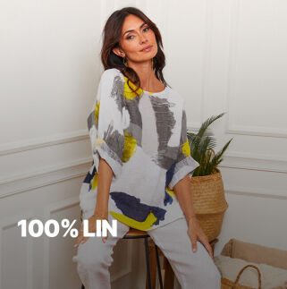 Outlet 100% Lin