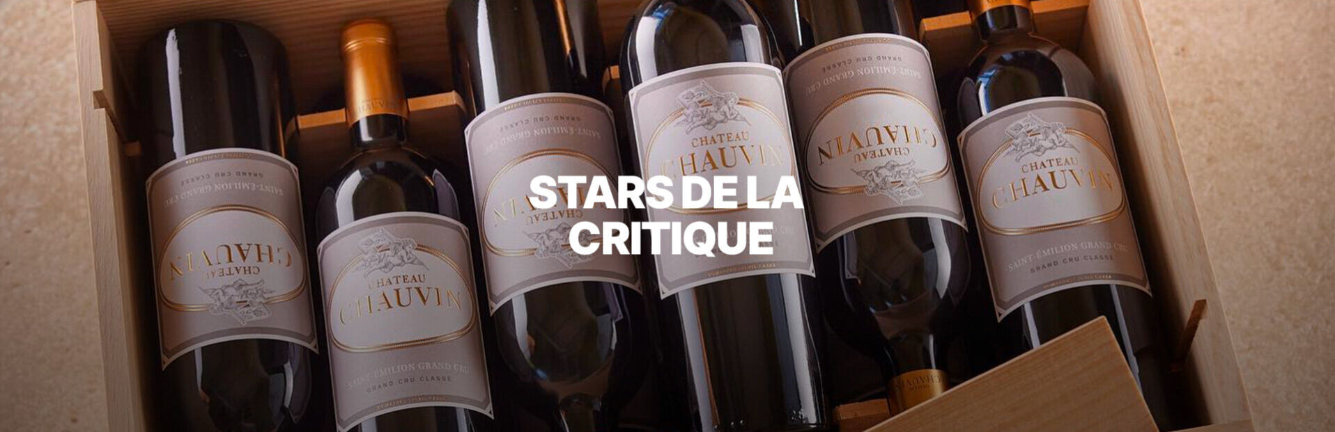 Vente Privée Stars de la Critique
