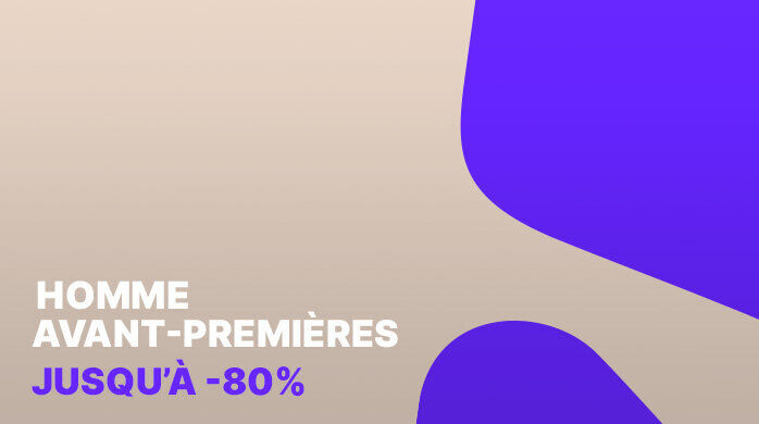 Vente Privée Avant-premières Homme