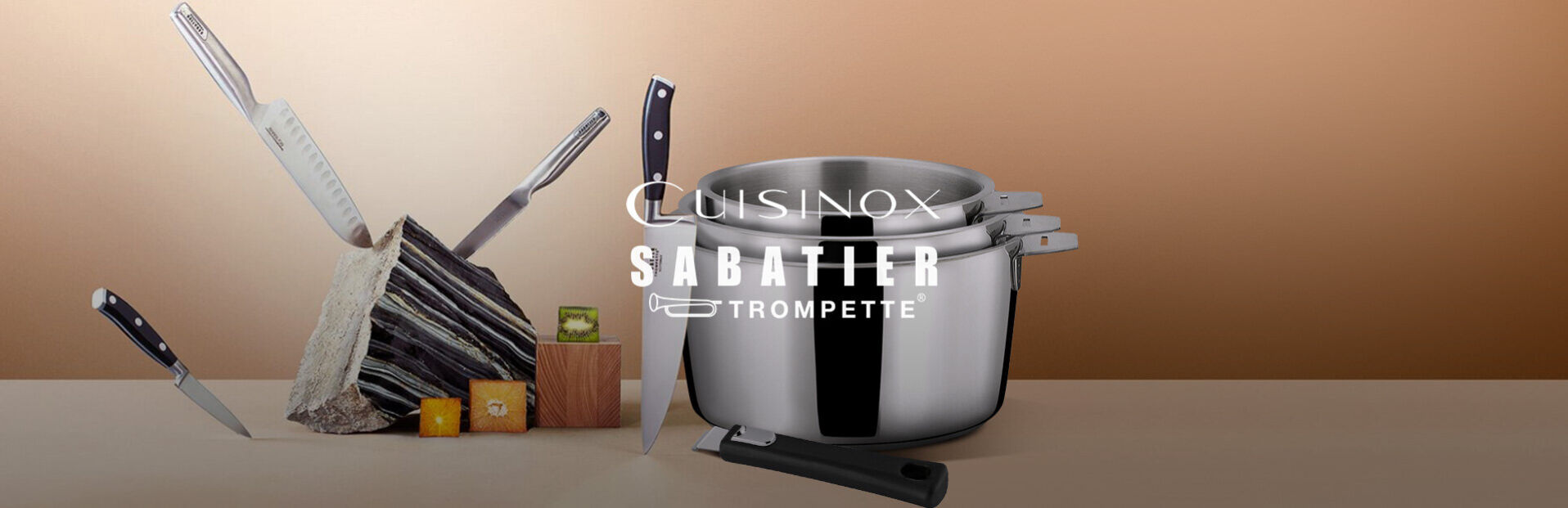 Vente Privée Cuisinox - Sabatier Trompette