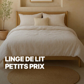 Outlet Linge de lit petits prix