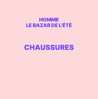 Outlet Bazar de l'été Chaussures Homme
