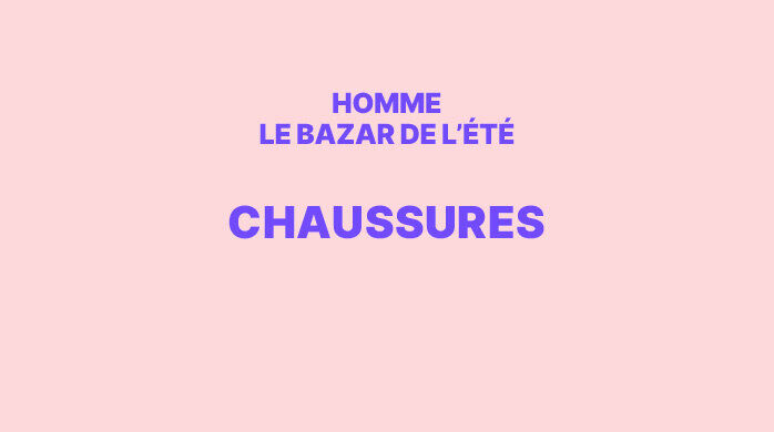 Vente Privée Bazar de l'été Chaussures Homme