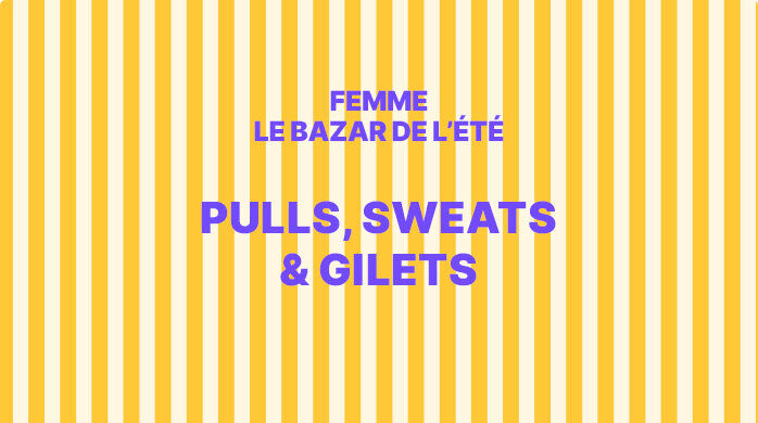 Vente Privée Bazar de l'été Maille & Sweats Femme