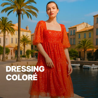 Outlet Dressing coloré