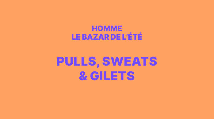 Vente Privée Bazar de l'été Maille & Sweats Homme