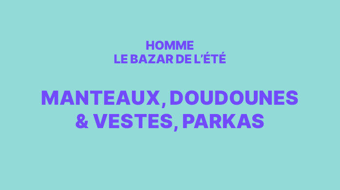 Vente Privée Bazar de l'été Manteaux & Vestes Homme