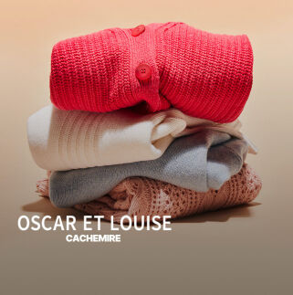 Outlet Oscar et Louise Cachemire
