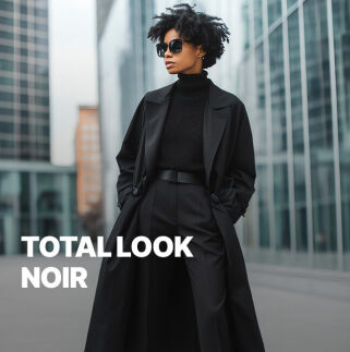 Outlet Total look noir