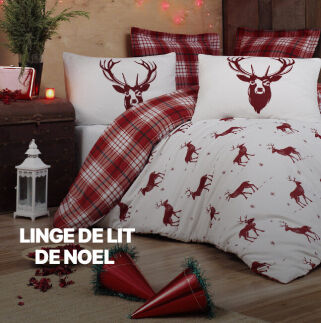 Outlet Linge de lit de Noël