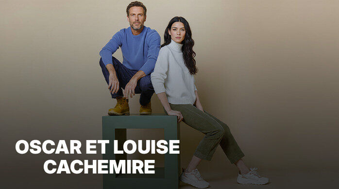 Vente Privée Oscar et Louise Cachemire