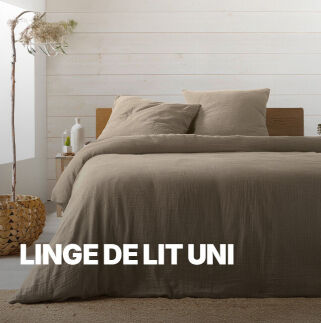 Outlet Linge de lit uni