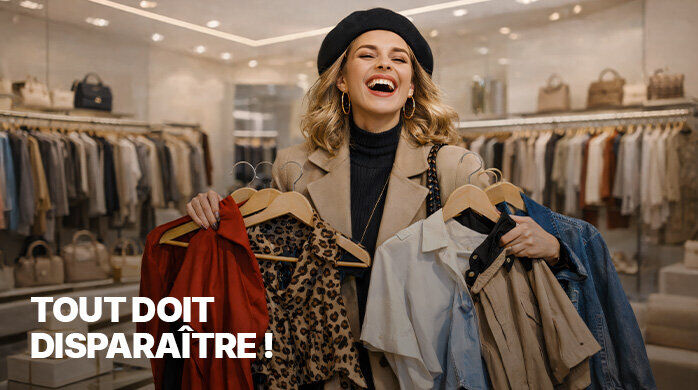 Vente Privée Tout doit disparaître !