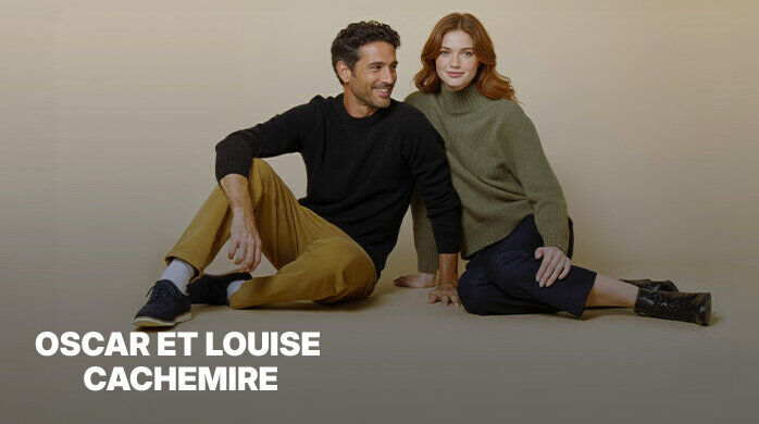 Vente Privée Oscar et Louise Cachemire