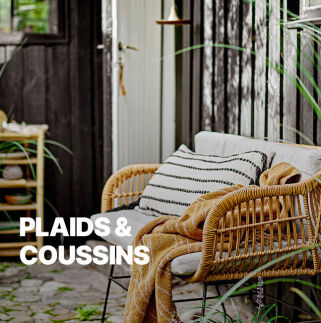 Outlet Plaids et coussins