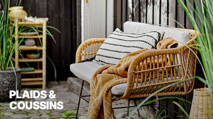 Vente Privée Plaids et coussins