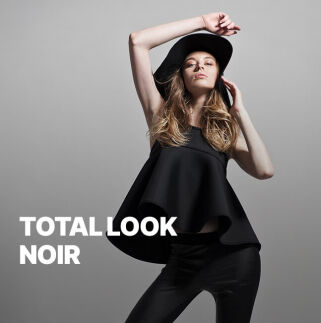 Outlet Total look noir