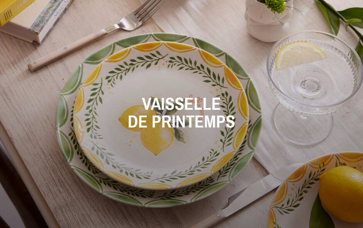 Vente Privée Vaisselle de Printemps