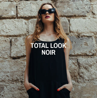 Outlet Total look noir