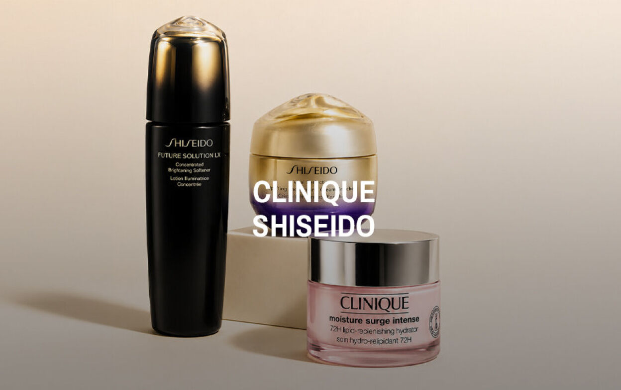 Vente Privée Shiseido - Clinique