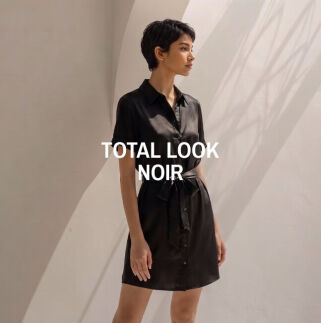 Outlet Total look noir