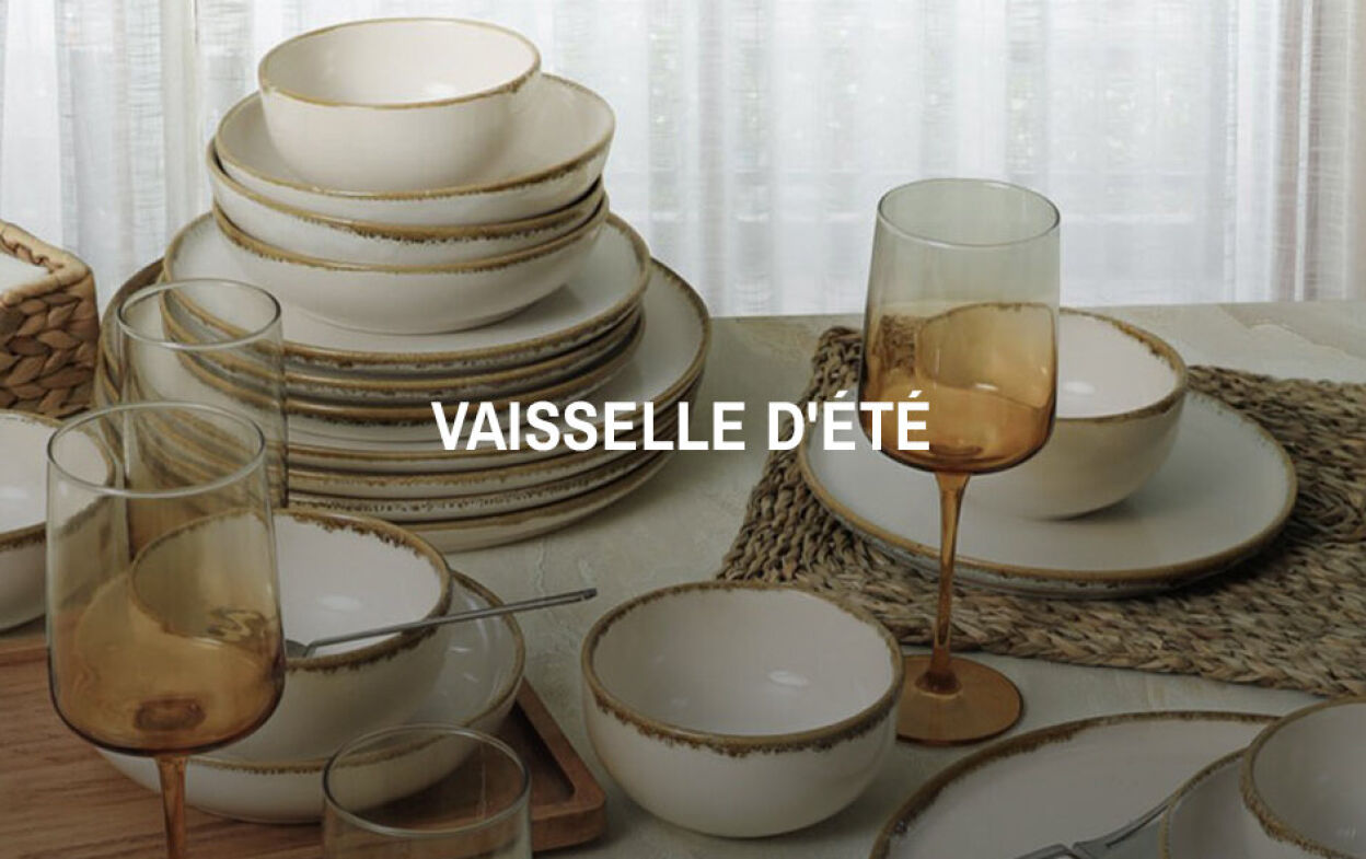 Vente Privée Vaisselle d'été