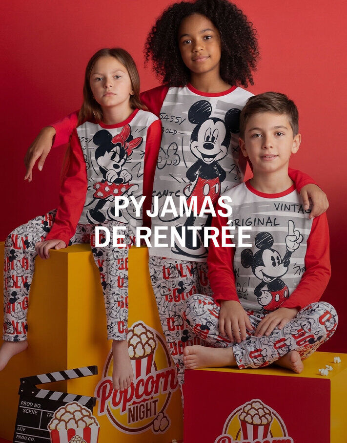 Vente Privée Pyjamas de rentrée
