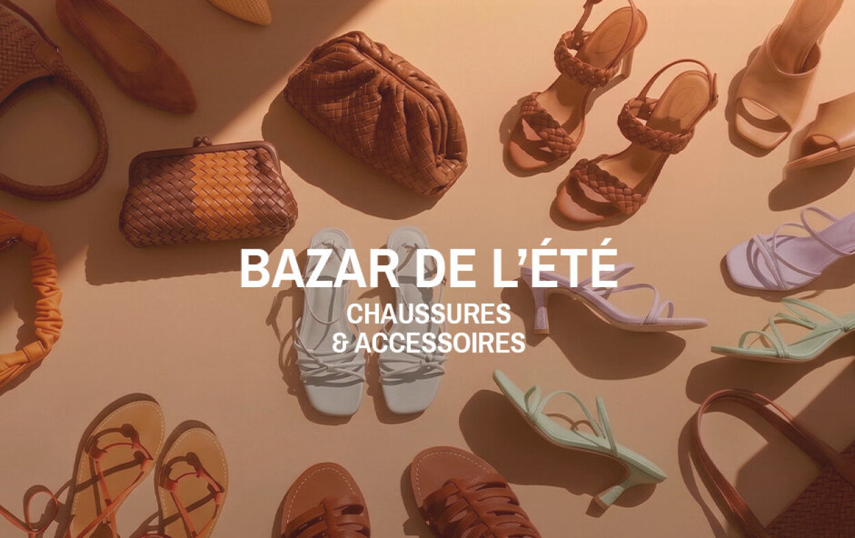 Vente Privée Bazar de l'été Chaussures & Accessoires