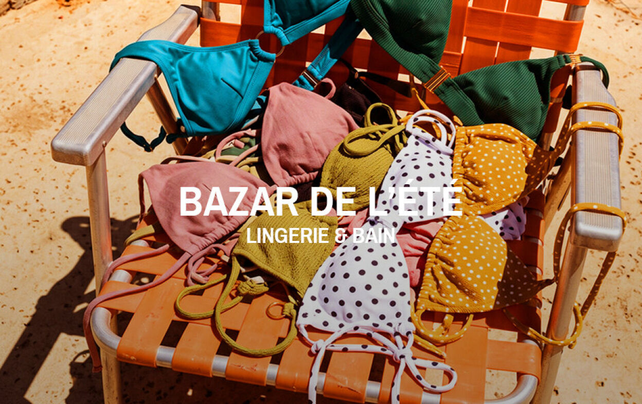 Vente Privée Bazar de l'été Lingerie & Bain