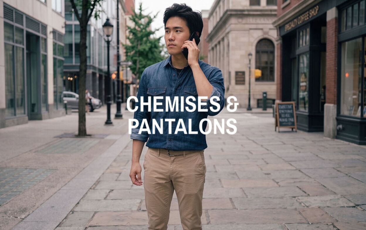 Vente Privée Chemises et pantalons