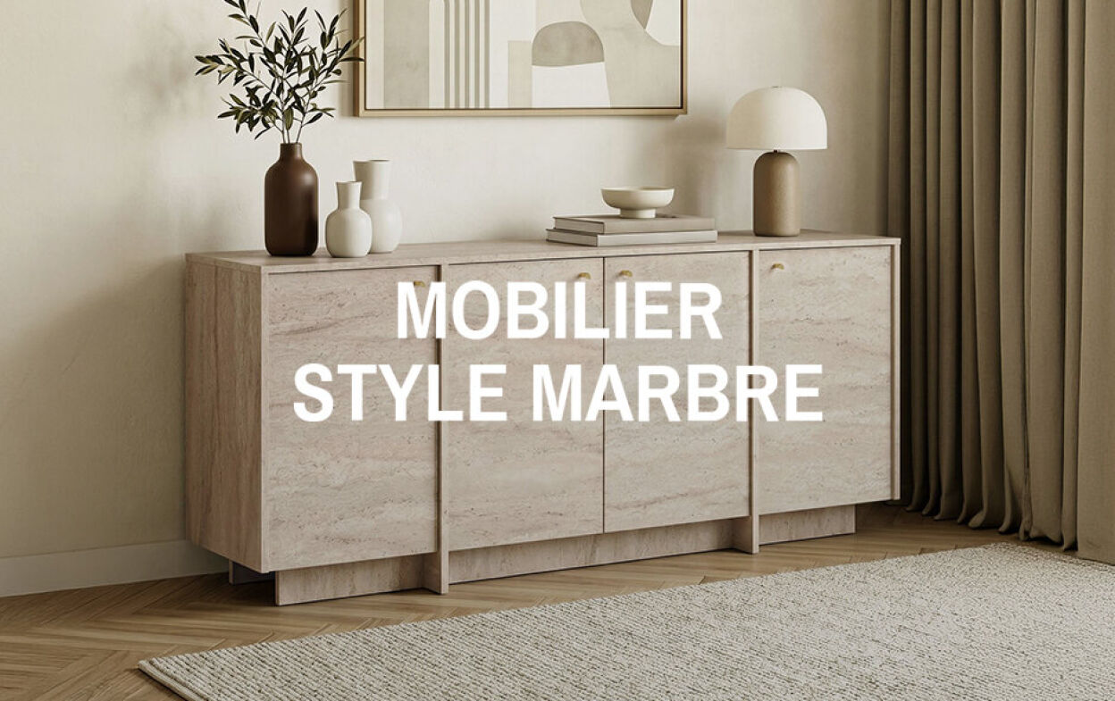 Vente Privée Mobilier style marbre