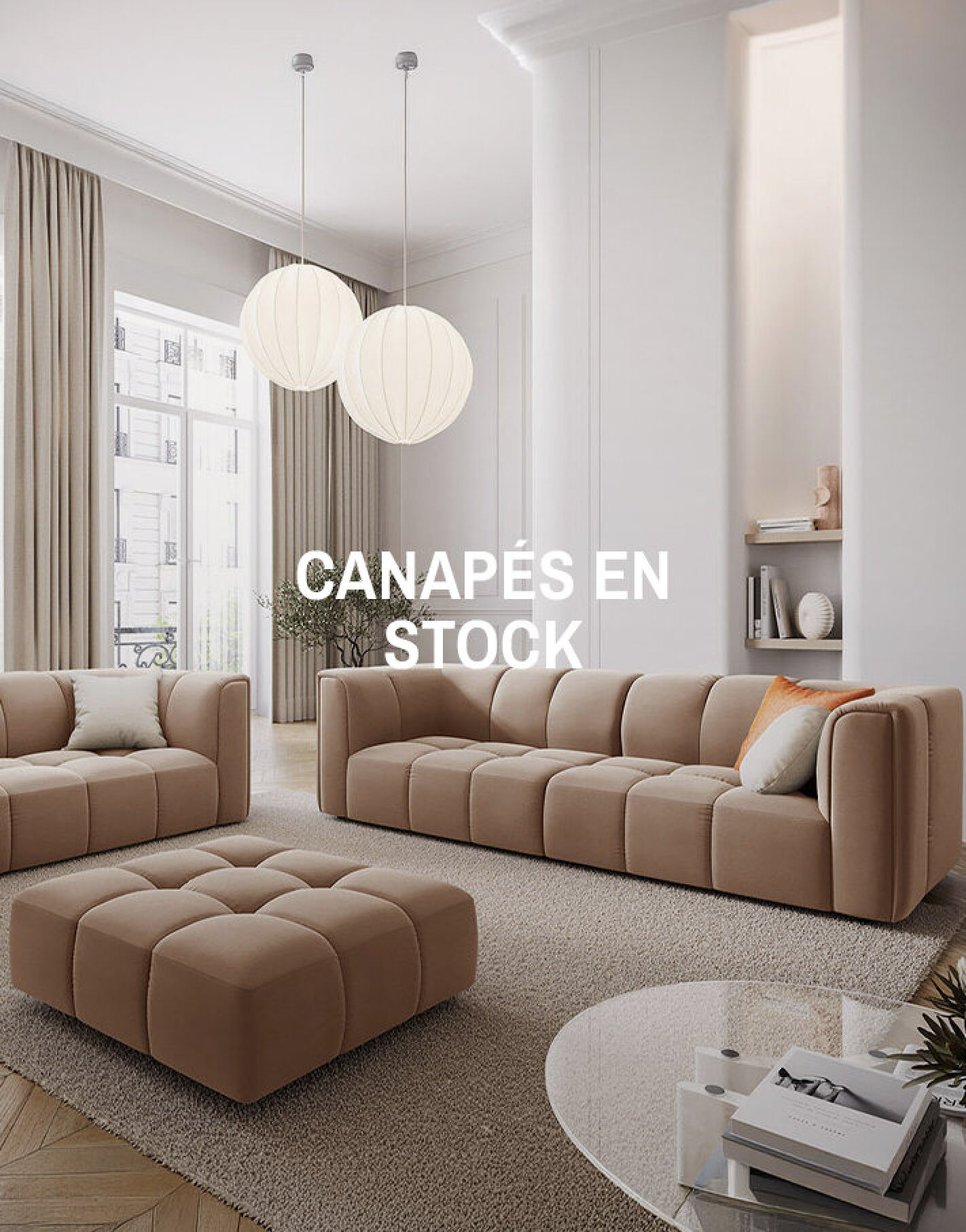 Canapés en stock