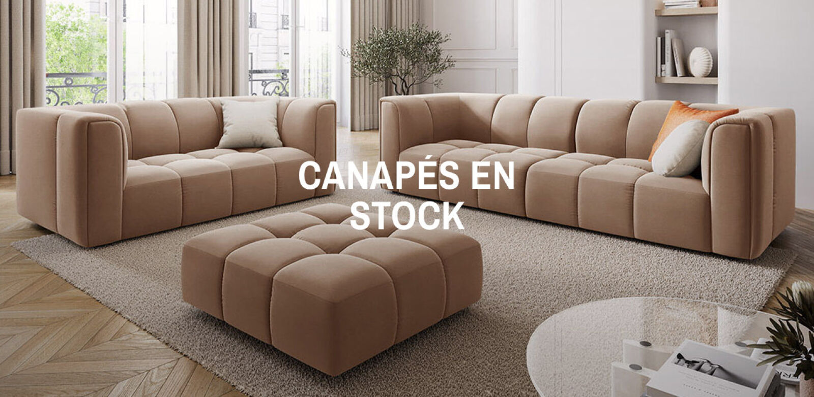 Canapés en stock