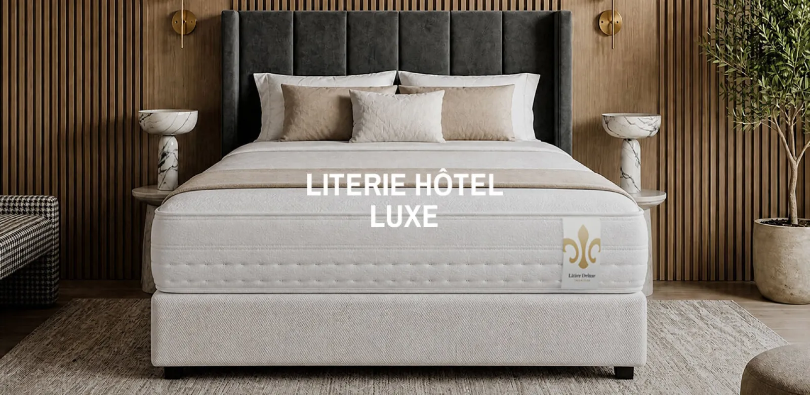 Literie Hôtel luxe