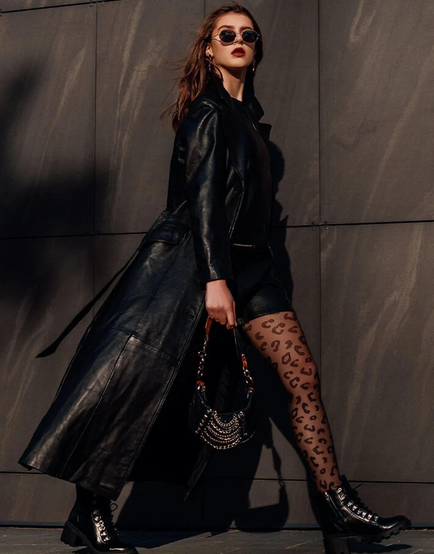 Total look noir