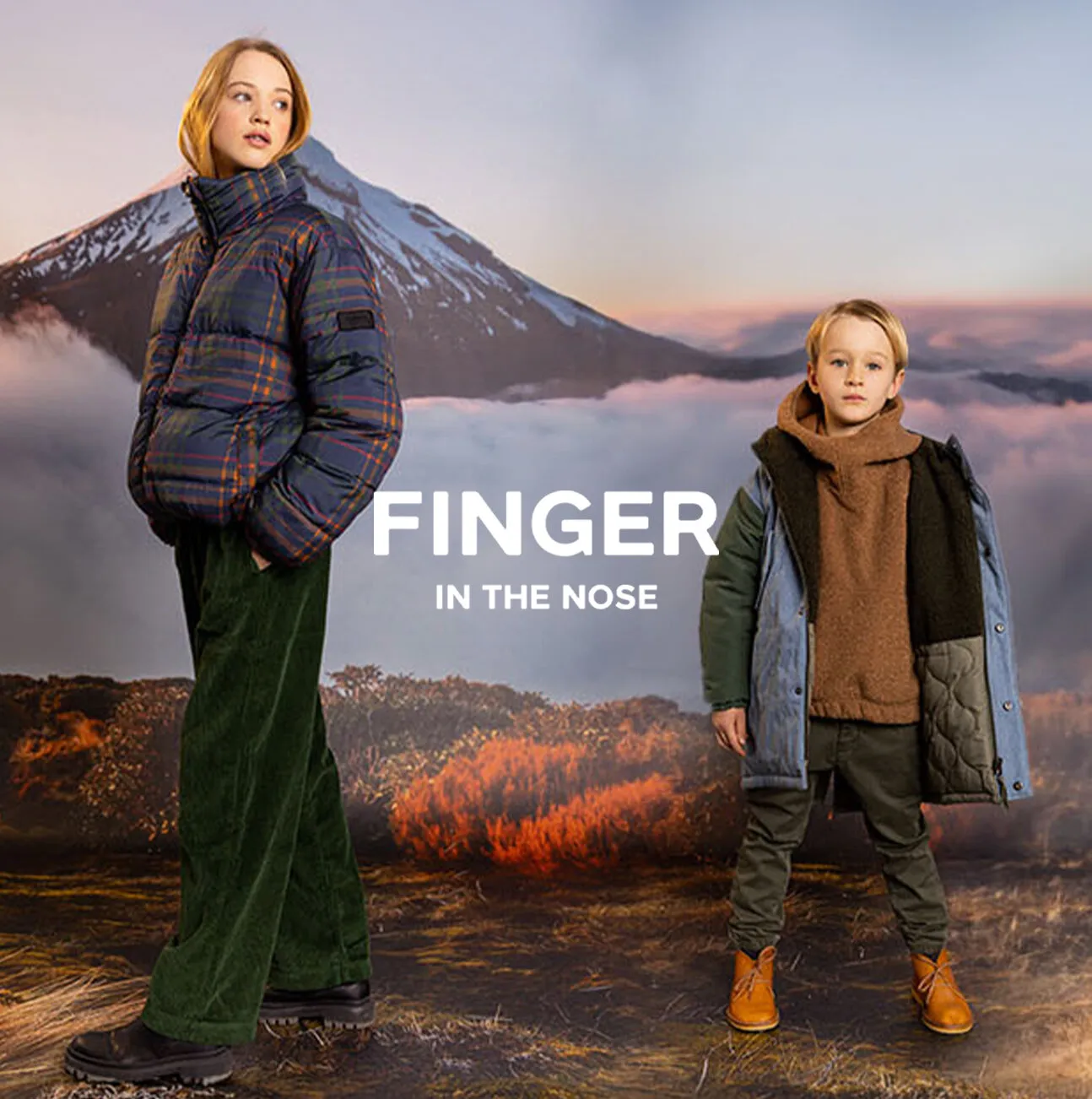 Finger in the nose