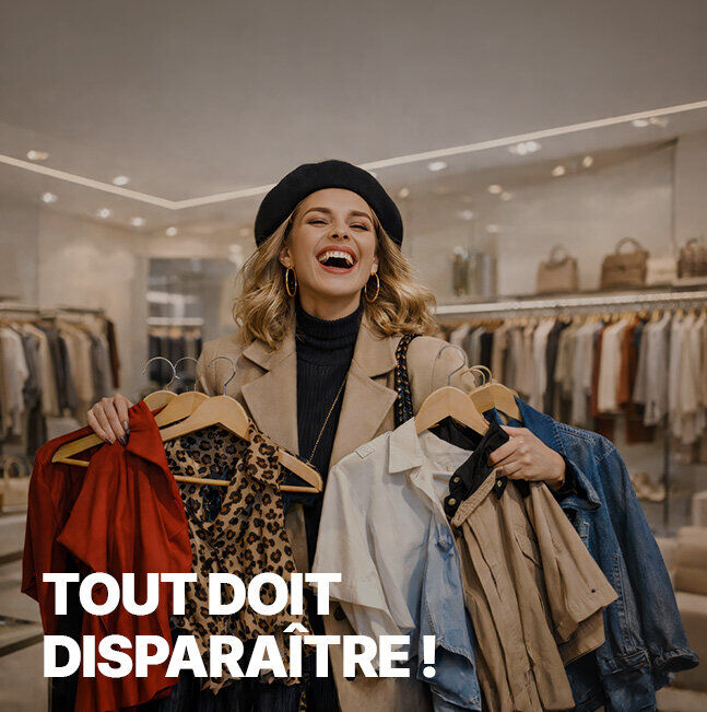 Vente Privée Tout doit disparaître !