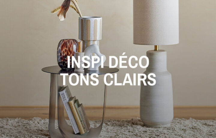 Inspi déco tons clairs