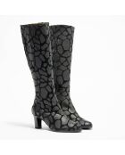 Bottes en Cuir Bota noires - Talon 6 cm