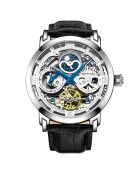 Montre Homme en Cuir Automatique Legacy noire