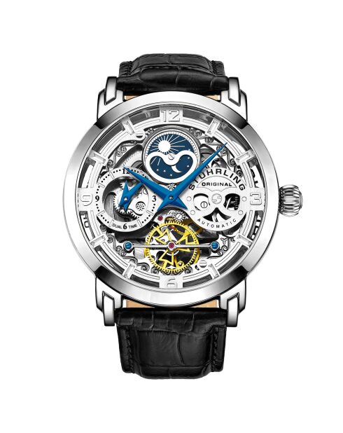 Montre Homme en Cuir Automatique Legacy noire